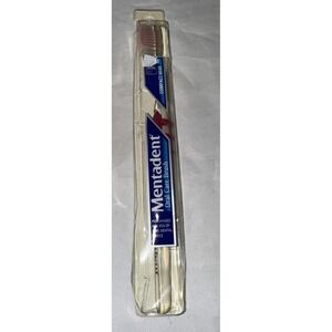 Vintage Mentadent Soft Bristle‎ Compact Head Toothbrush NEW NIP